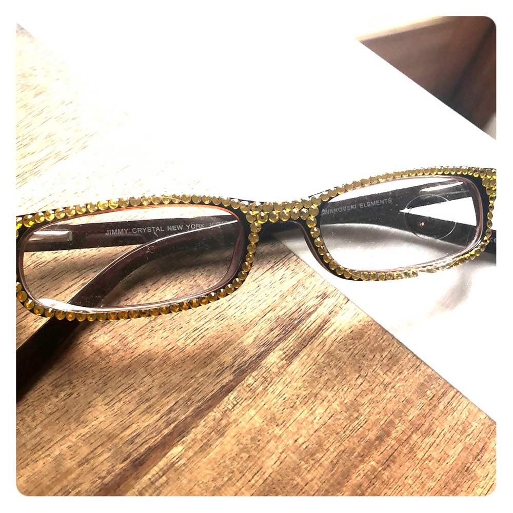 Jimmy Crystal Swarovski Reading Glasses